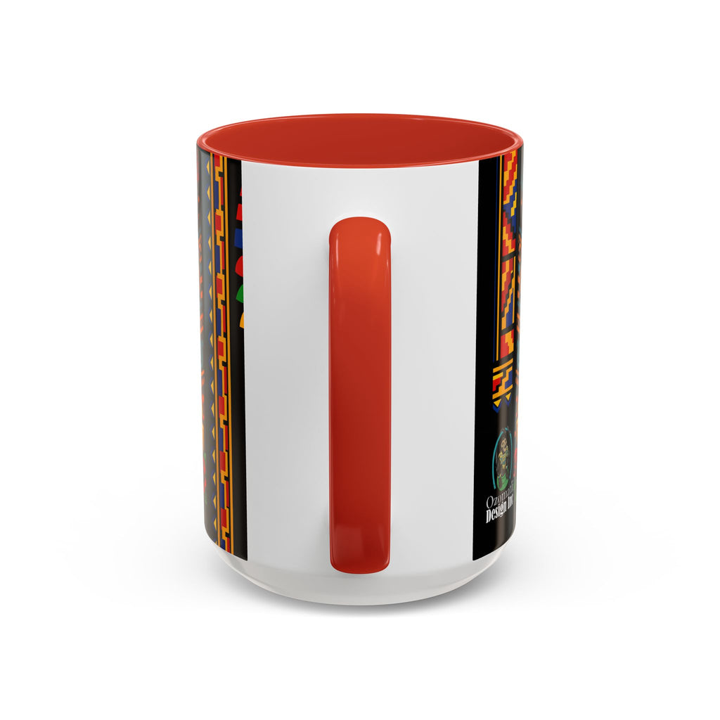 Day of the Dead Graduation Skull Accent Coffee Mug — Class of '26 Cappuccino Cup