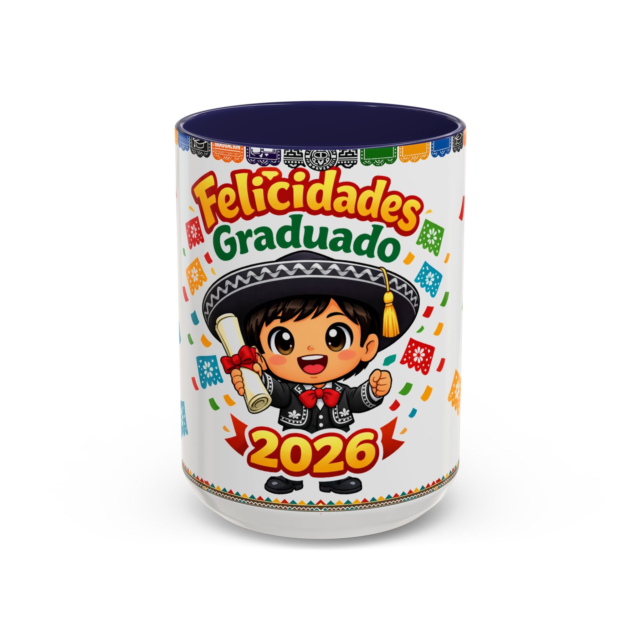 Felicidades Graduado 2026 Mug | Spanish Graduation Coffee Mug