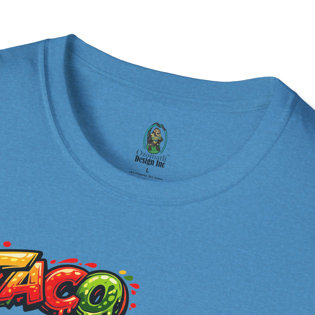 Taco Graphic T-Shirt — Fun Taco Pattern Tee