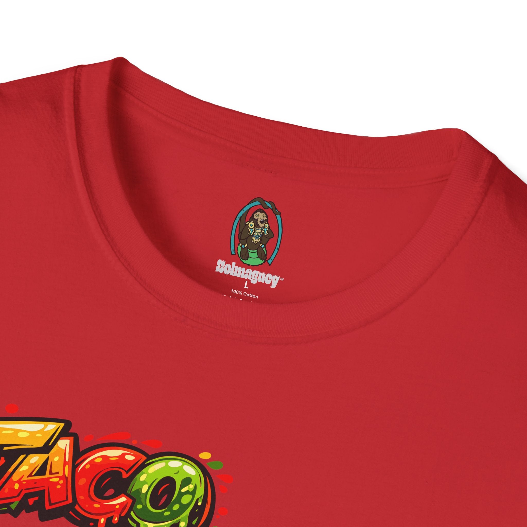 Taco Graphic T-Shirt — Fun Taco Pattern Tee
