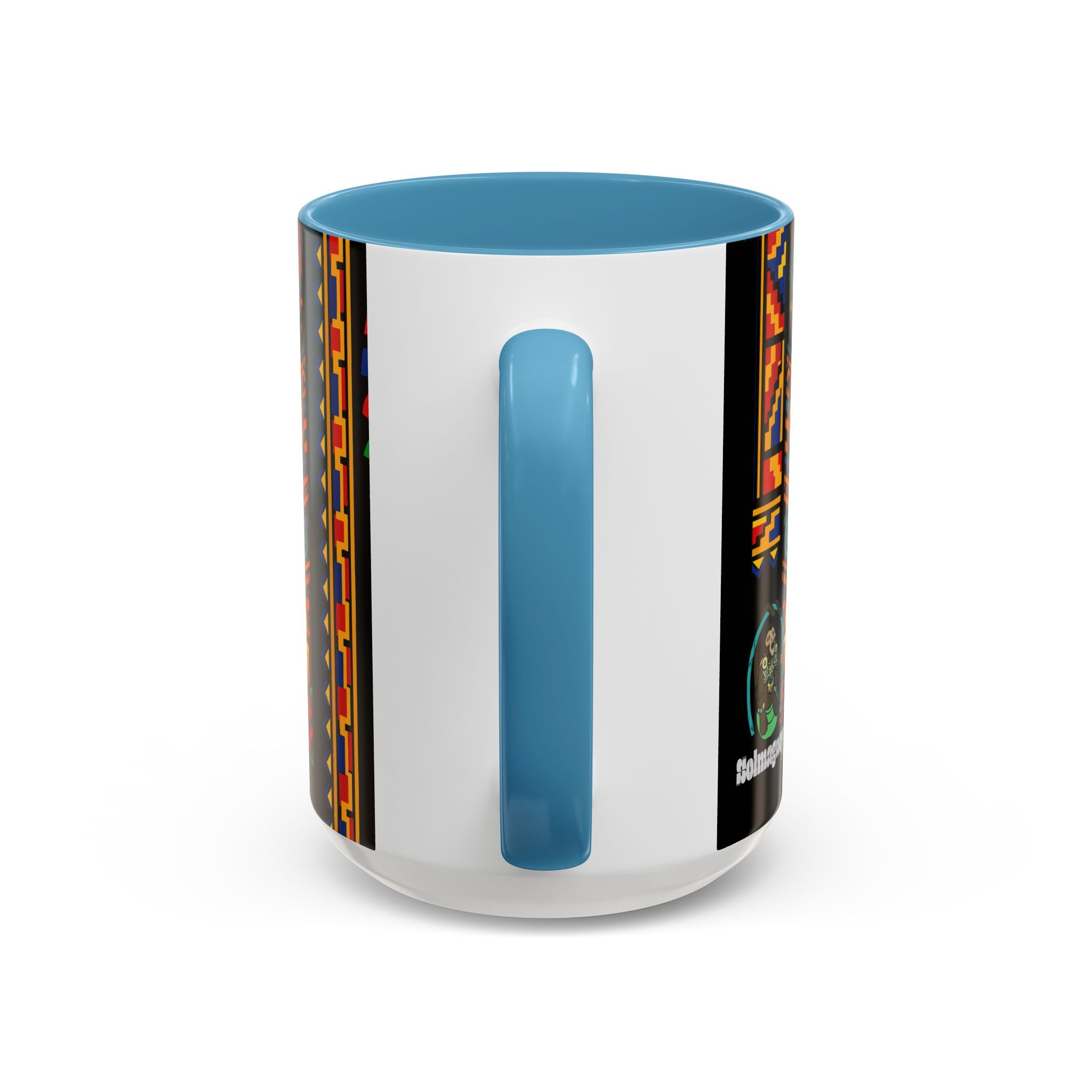 Day of the Dead Graduation Skull Accent Coffee Mug — Class of '26 Cappuccino Cup