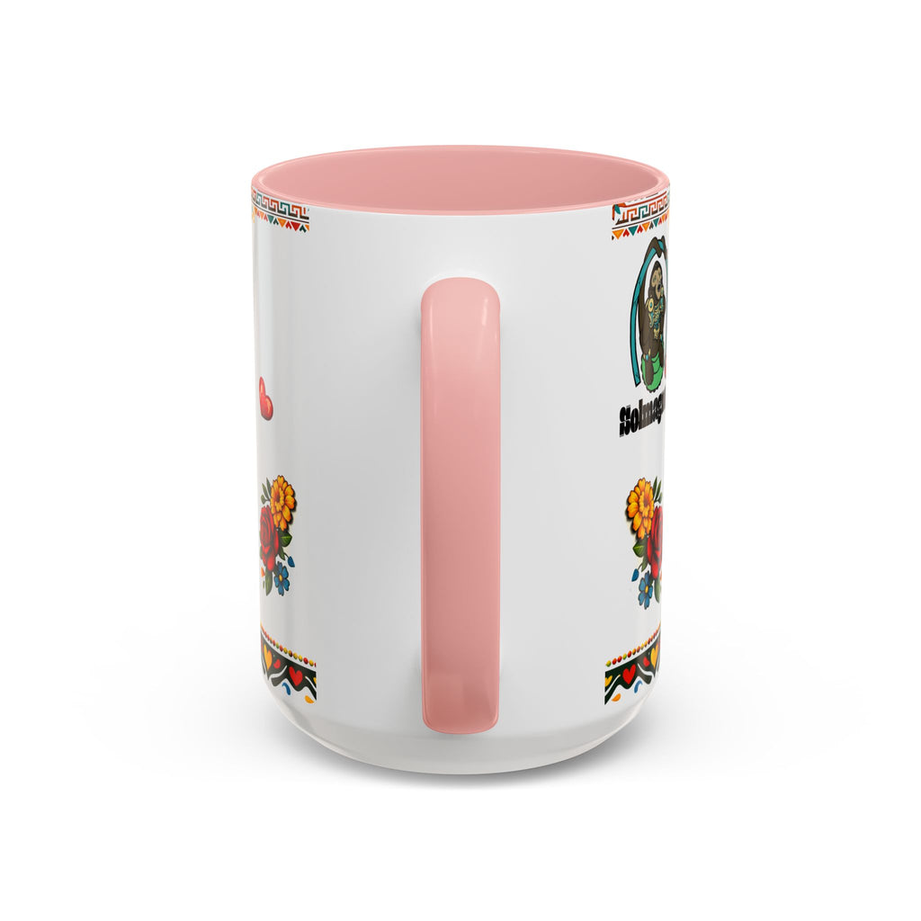 Happy Mother's Day Accent Mug-Colorful Floral Day of the Dead Design (11/15oz)