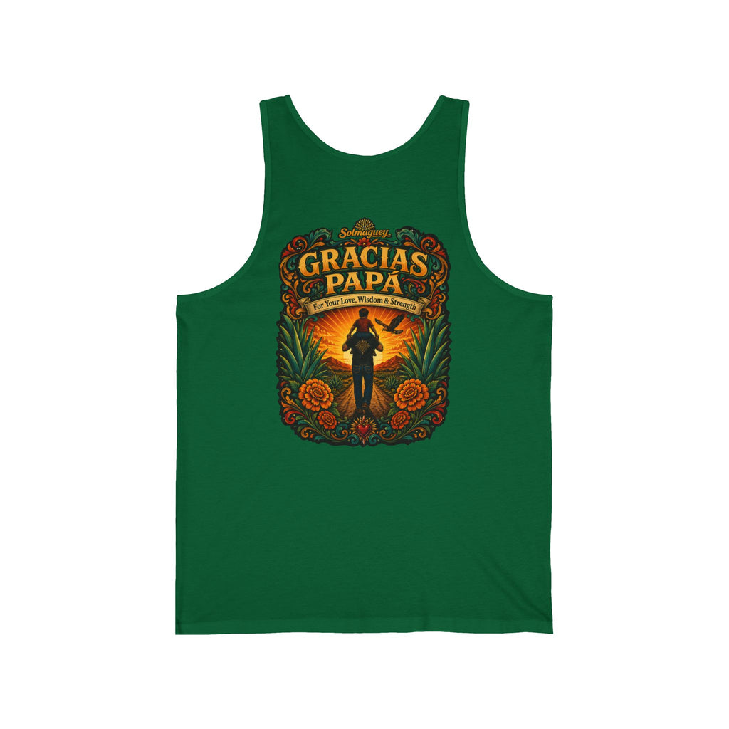 Gracias Papá Tank Top — Father & Son Tribute Tank | Solmaguey™