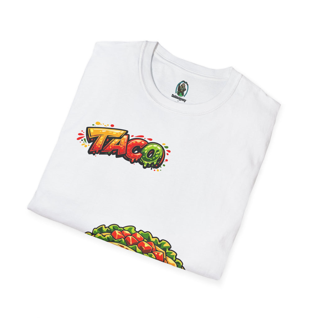 Taco Graphic T-Shirt — Fun Taco Pattern Tee