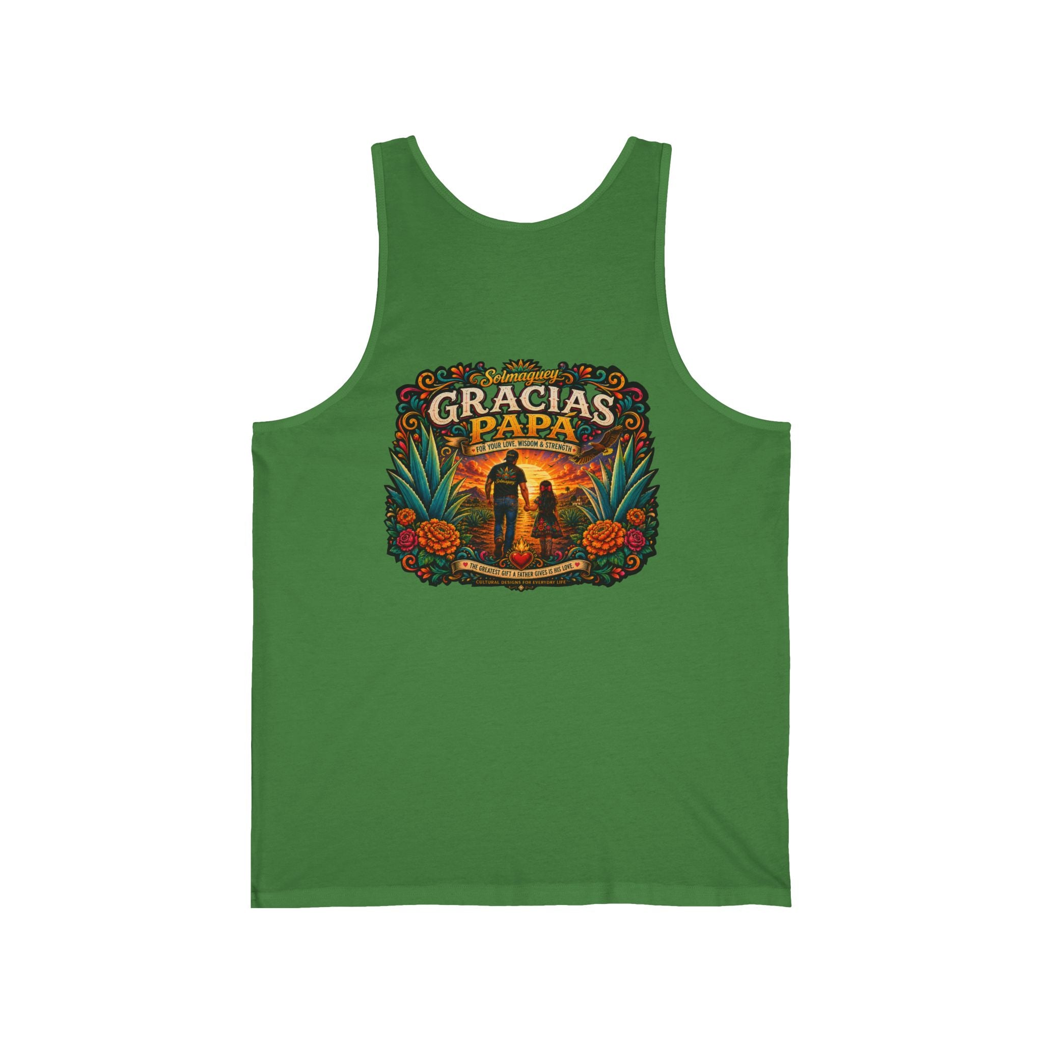 Gracias Papá Tank Top — Father & Daughter Tribute Tank | Solmaguey™