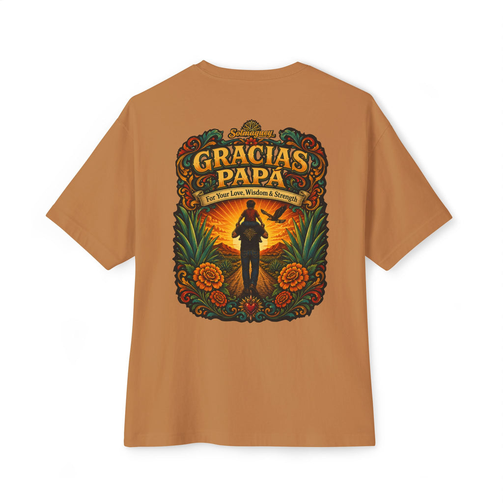 Gracias Papá Graphic Tee — Father & Son Tribute Shirt | Solmaguey™