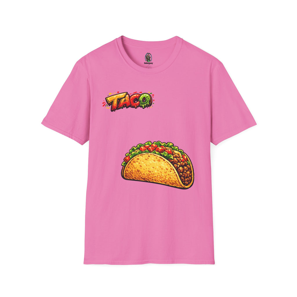Taco Graphic T-Shirt — Fun Taco Pattern Tee