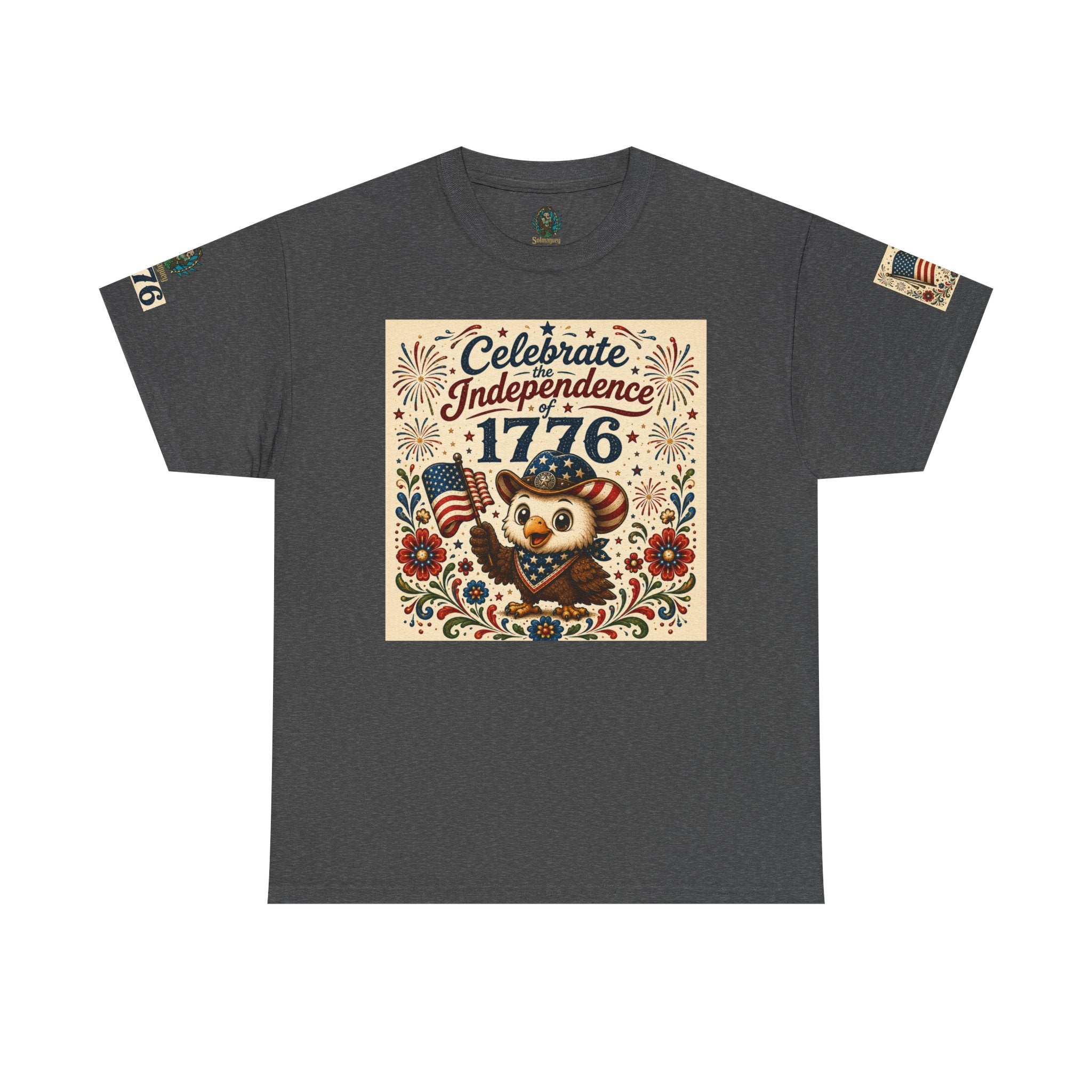 1776 Independence Day Eagle T-Shirt | Patriotic American Flag Shirt | 4th of July Celebration Tee