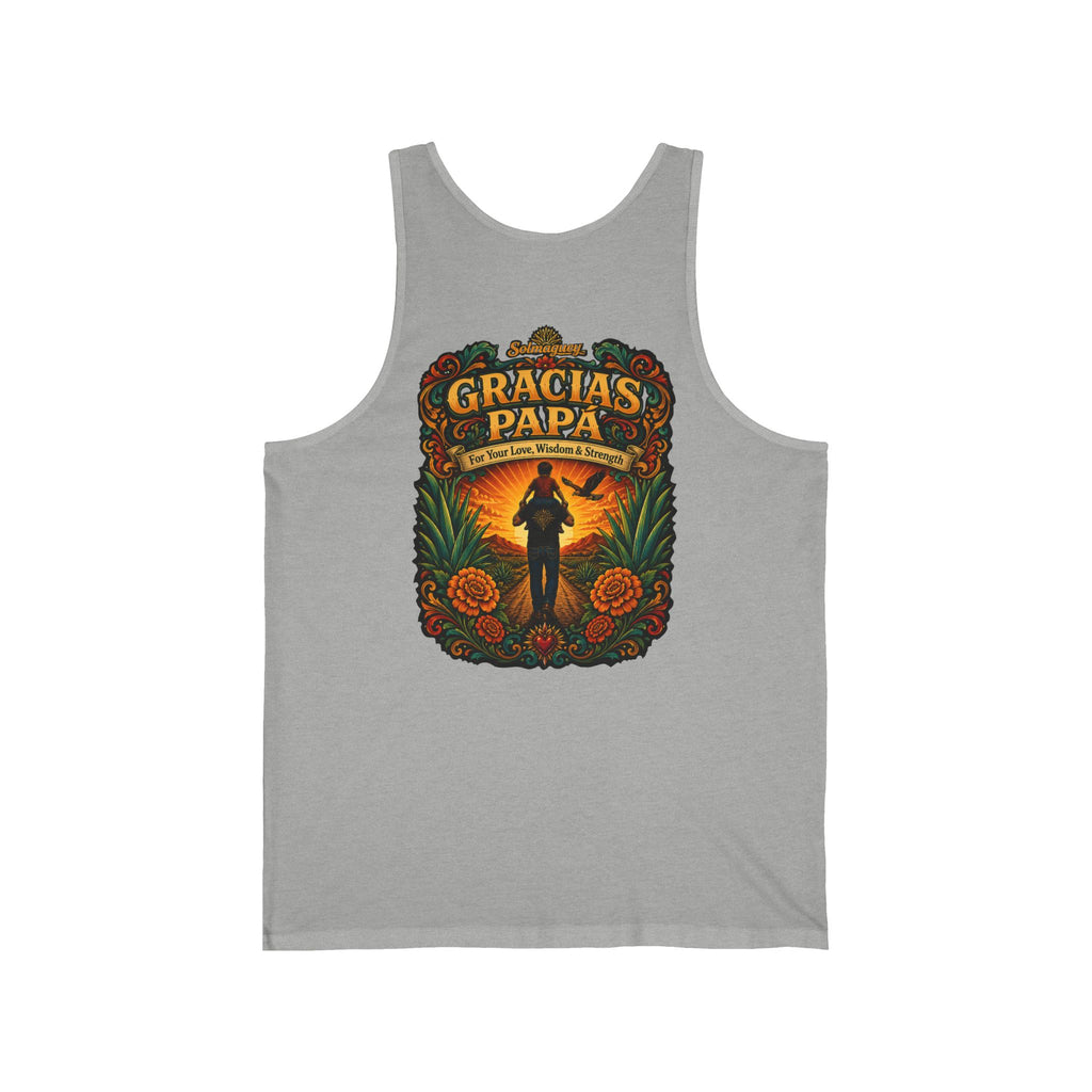 Gracias Papá Tank Top — Father & Son Tribute Tank | Solmaguey™