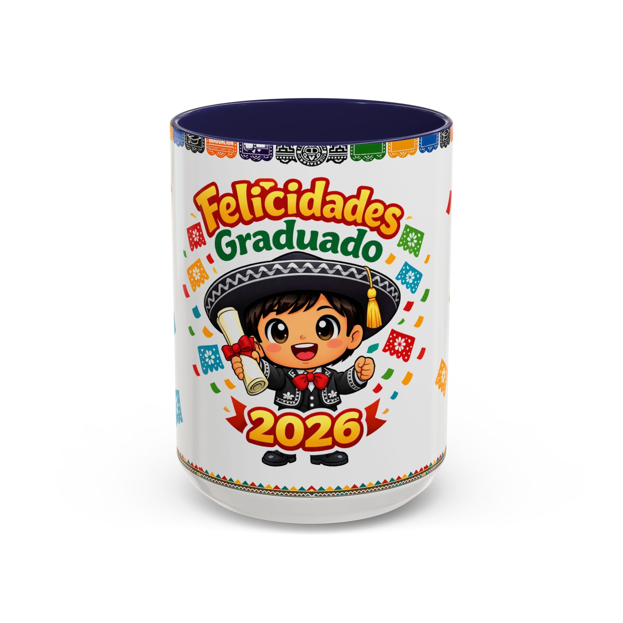 Felicidades Graduado 2026 Mug | Spanish Graduation Coffee Mug
