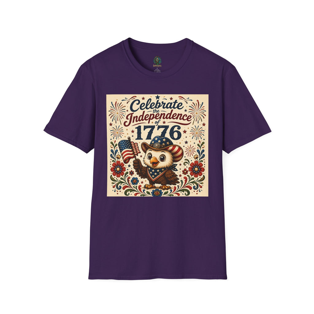 1776 Independence Day Eagle T-Shirt | Patriotic American Flag Shirt | 4th of July Celebration Tee