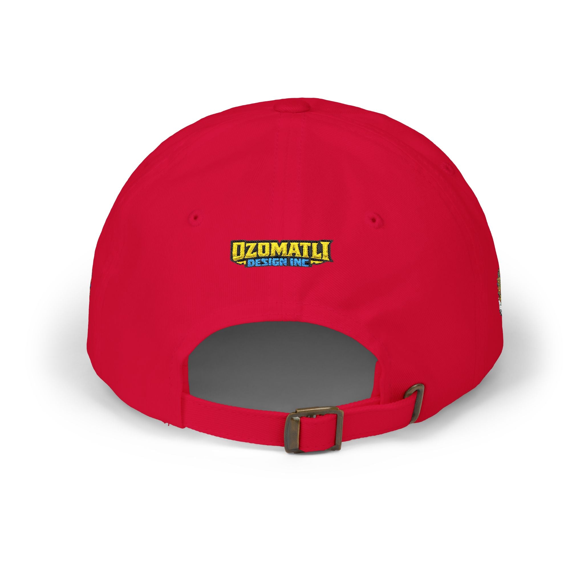 Dad Cap — Colorful Aztec Calendar & Quetzalcoatl Embroidered Hat