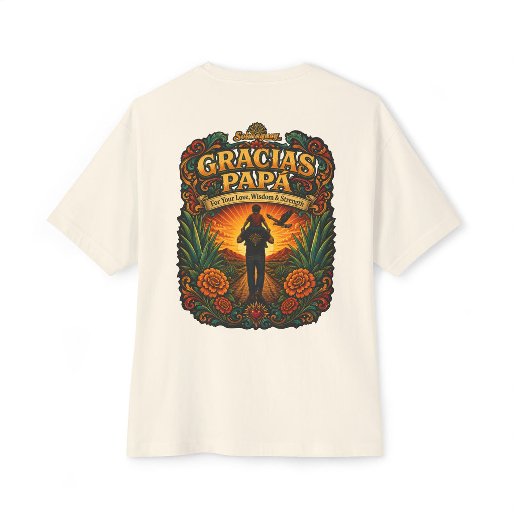 Gracias Papá Graphic Tee — Father & Son Tribute Shirt | Solmaguey™