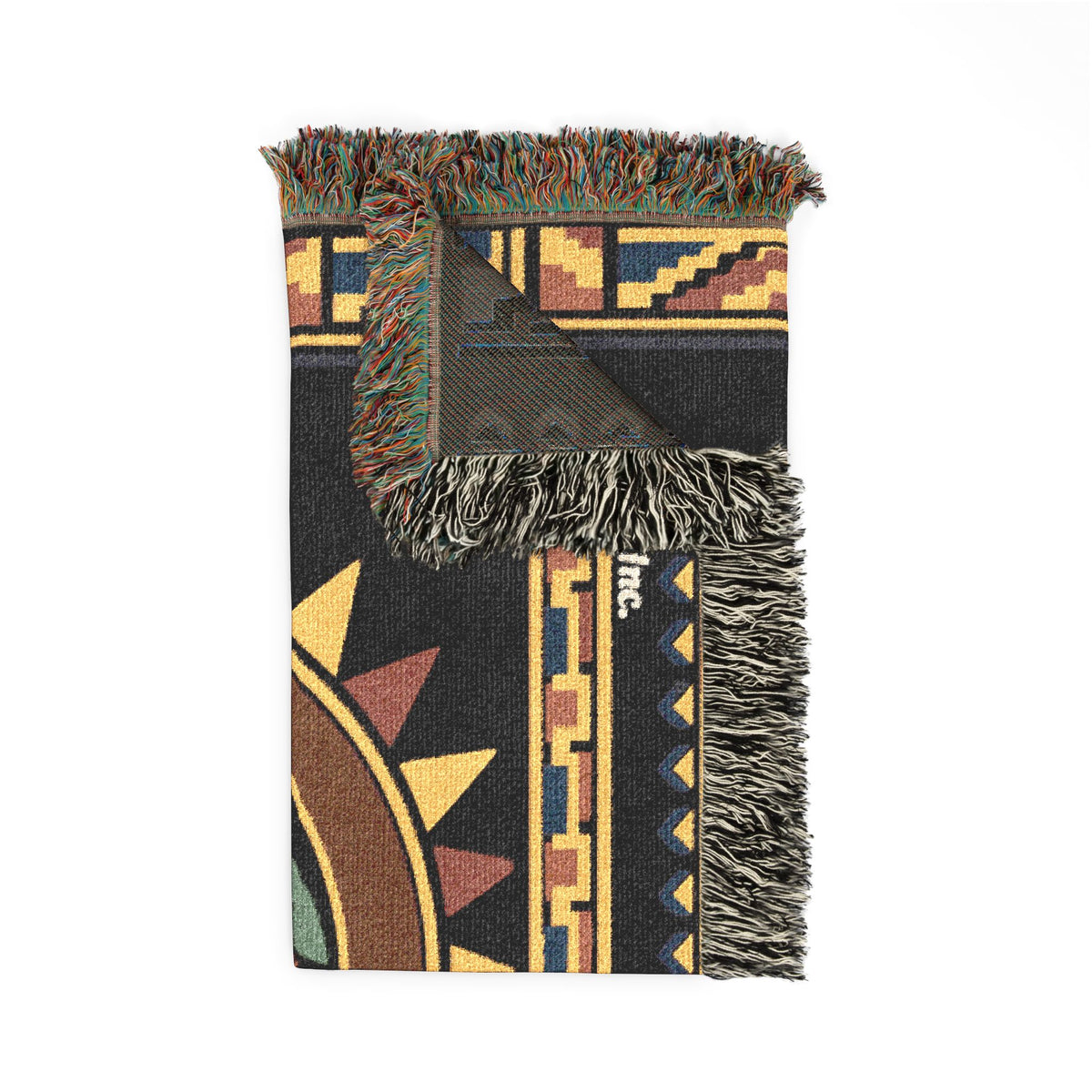 Aztec Quetzalcoatl Woven Blanket