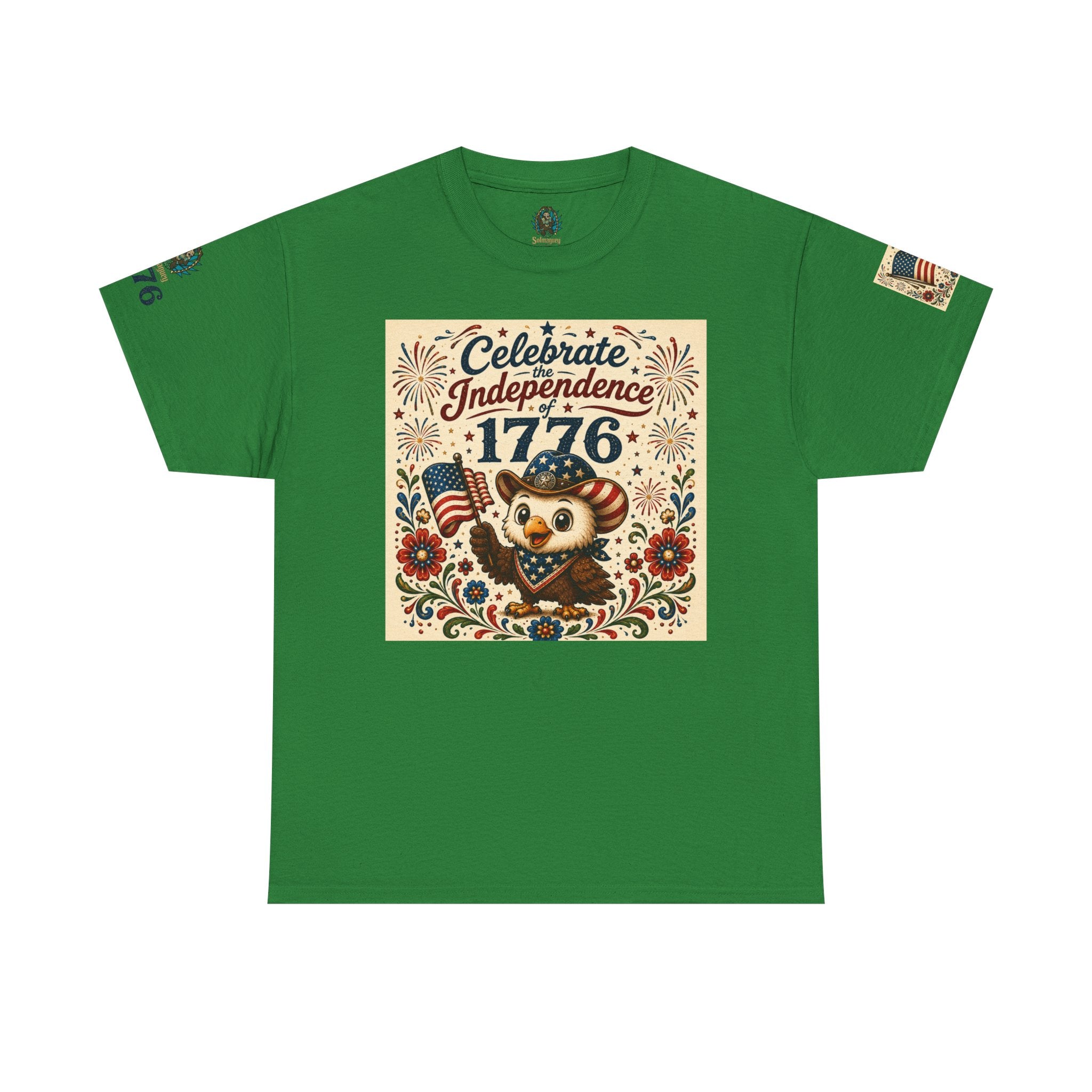 1776 Independence Day Eagle T-Shirt | Patriotic American Flag Shirt | 4th of July Celebration Tee