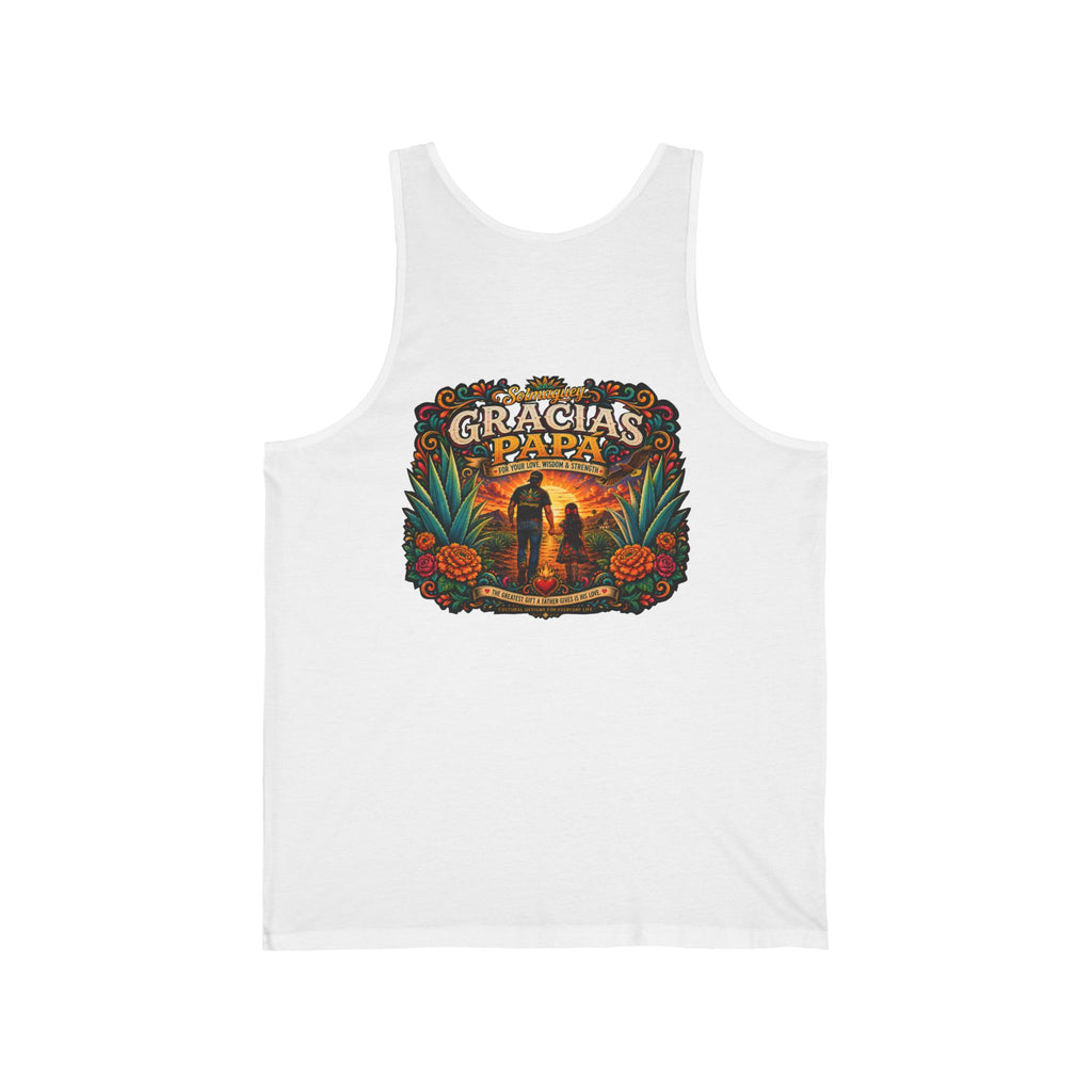 Gracias Papá Tank Top — Father & Daughter Tribute Tank | Solmaguey™