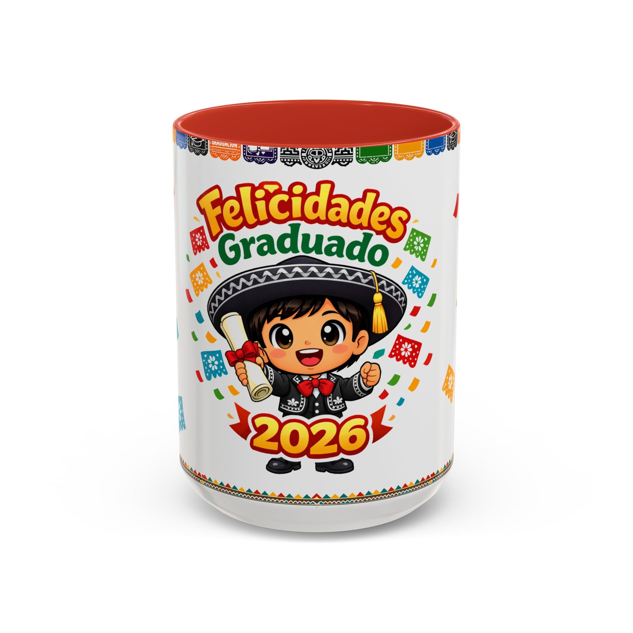 Felicidades Graduado 2026 Mug | Spanish Graduation Coffee Mug