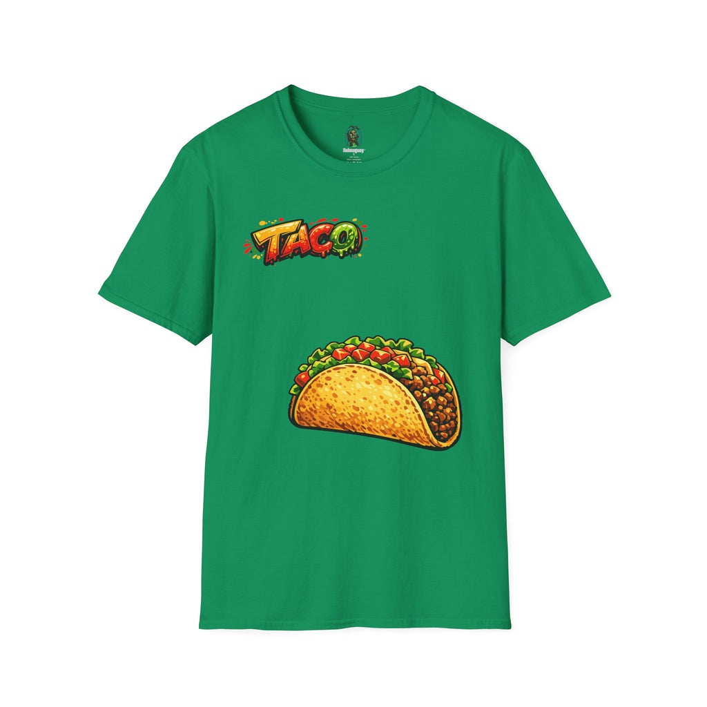 Taco Graphic T-Shirt — Fun Taco Pattern Tee