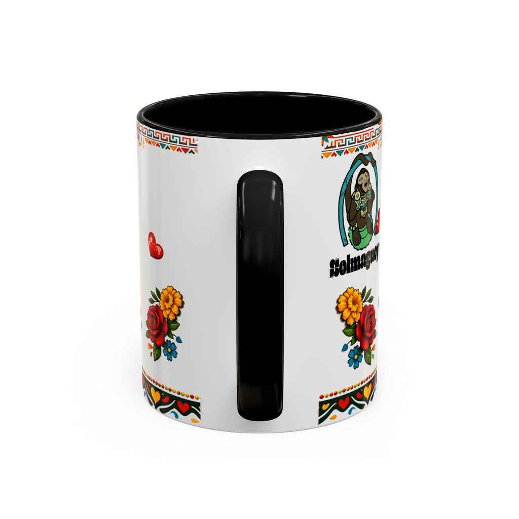 Happy Mother's Day Accent Mug-Colorful Floral Day of the Dead Design (11/15oz)