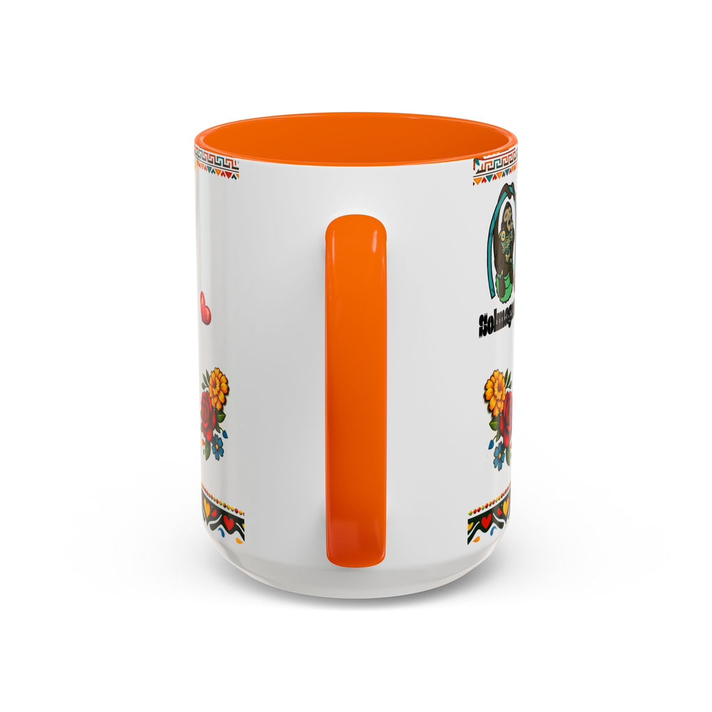 Happy Mother's Day Accent Mug-Colorful Floral Day of the Dead Design (11/15oz)