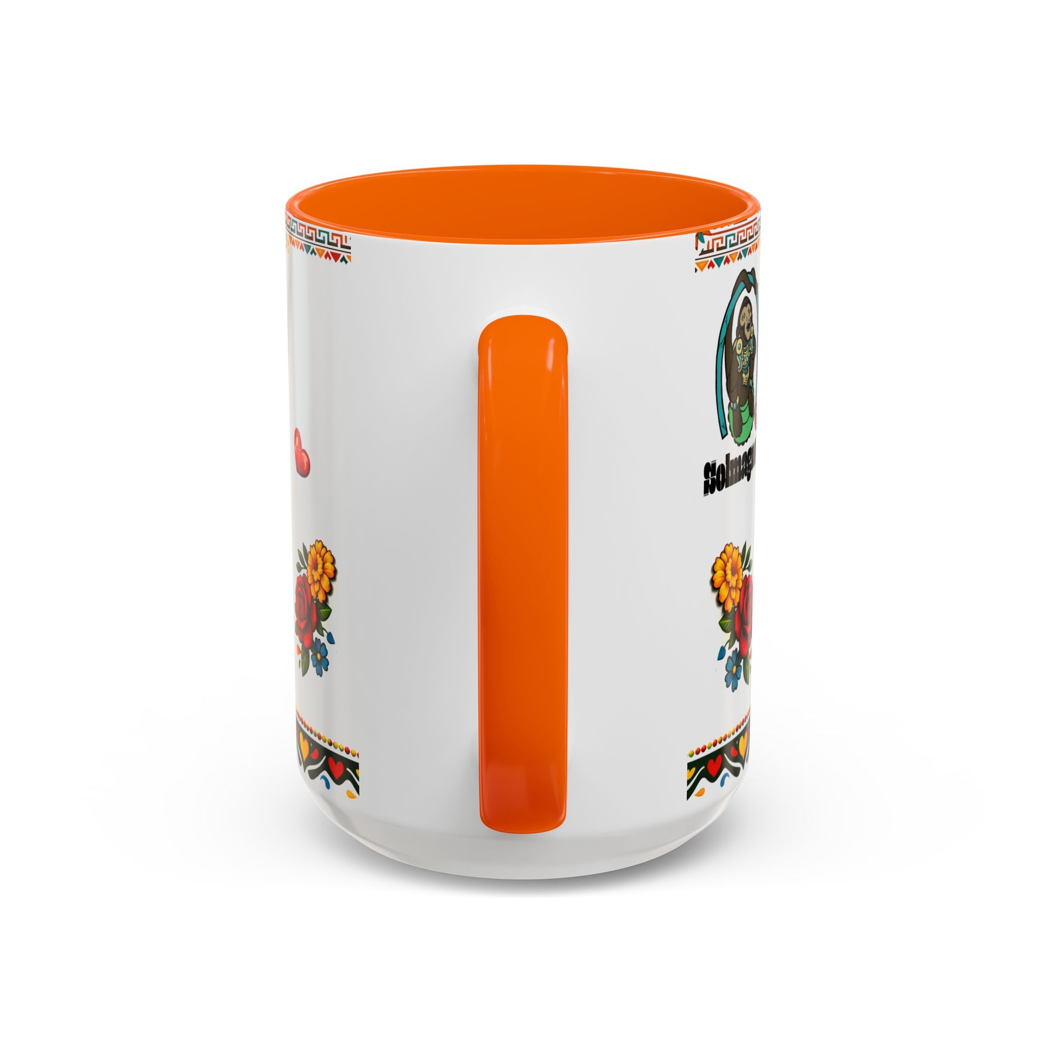 Happy Mother's Day Accent Mug-Colorful Floral Day of the Dead Design (11/15oz)