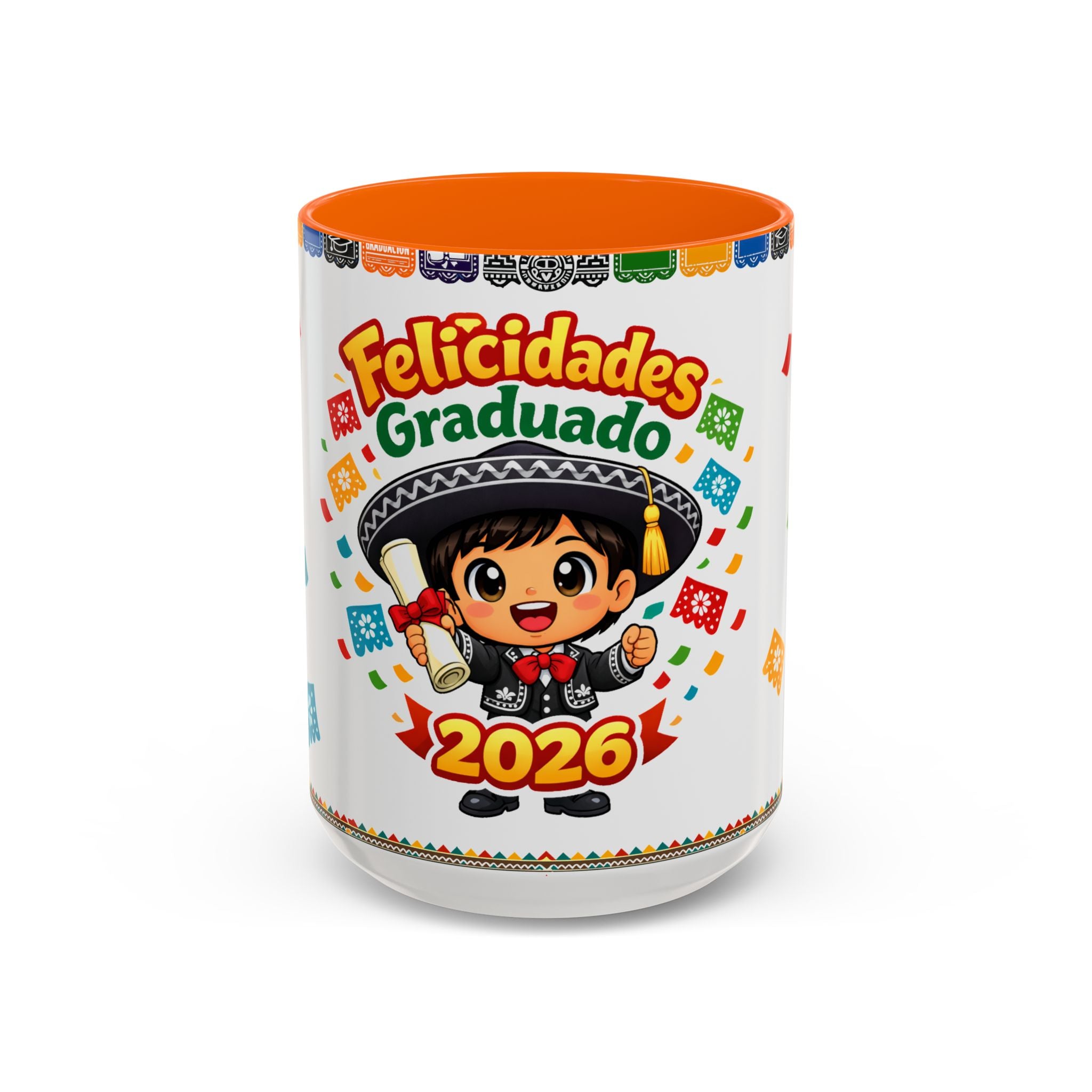 Felicidades Graduado 2026 Mug | Spanish Graduation Coffee Mug