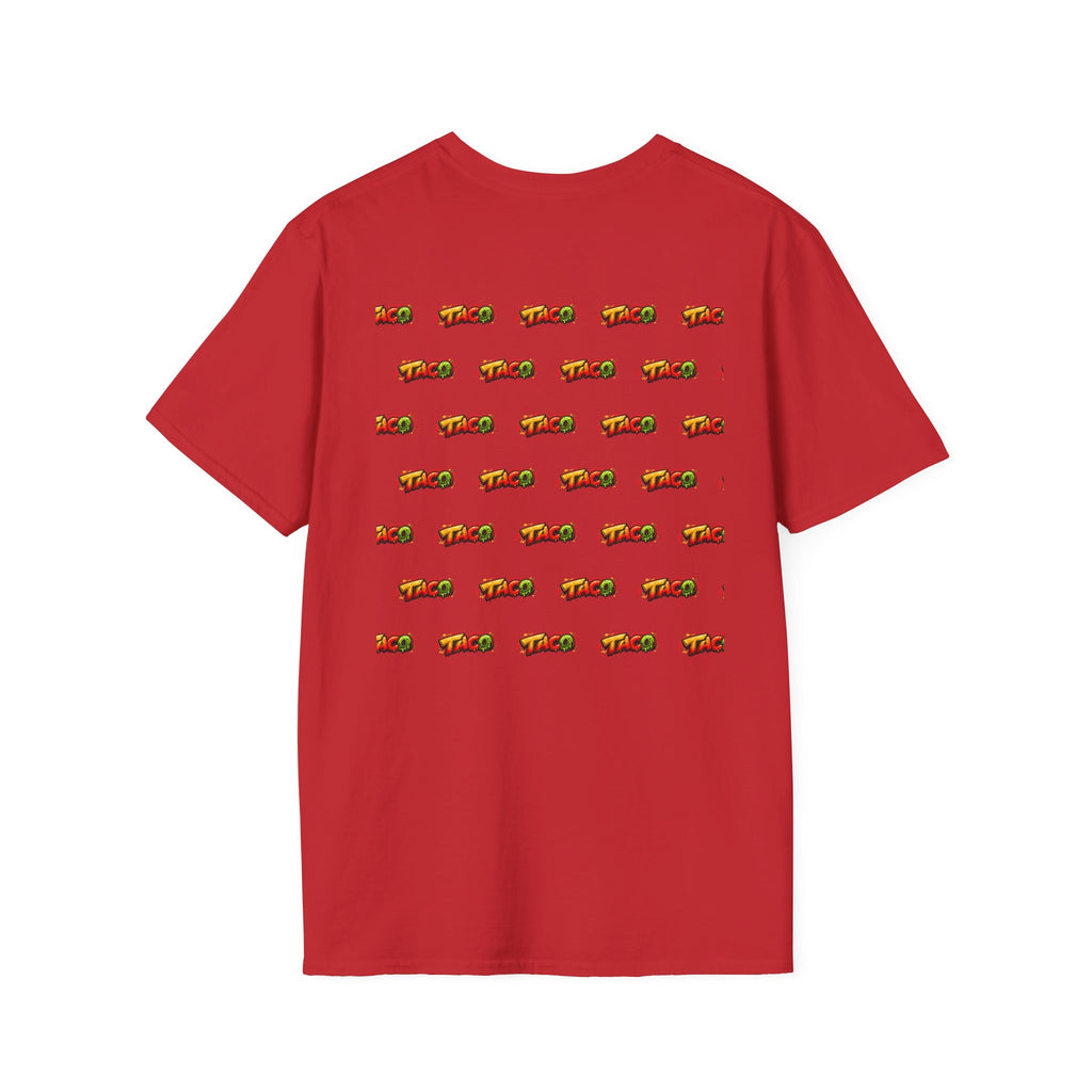 Taco Graphic T-Shirt — Fun Taco Pattern Tee