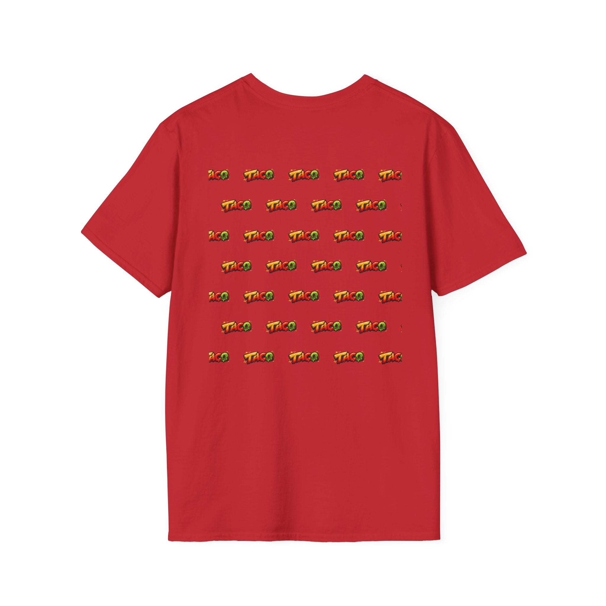 Taco Graphic T-Shirt — Fun Taco Pattern Tee