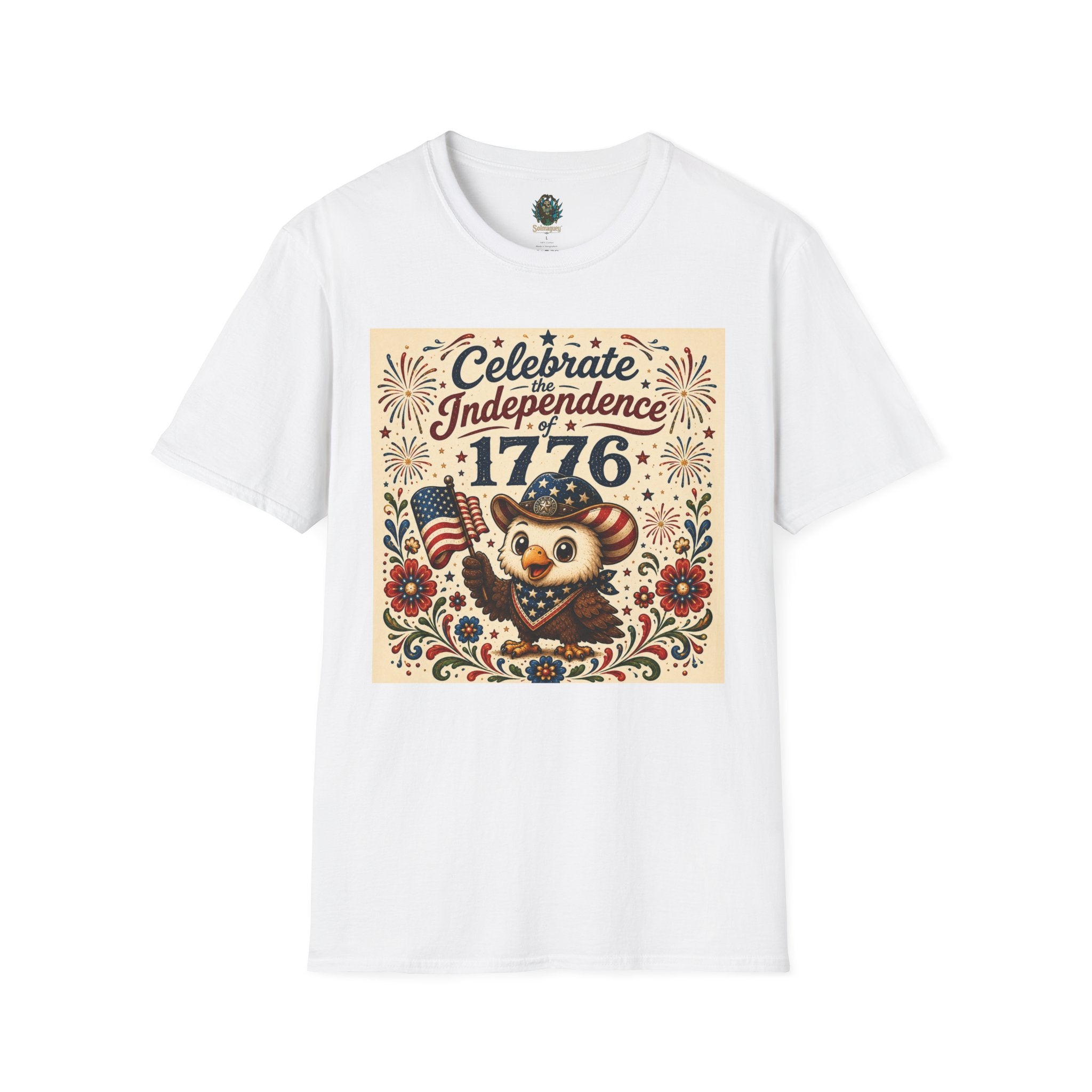 1776 Independence Day Eagle T-Shirt | Patriotic American Flag Shirt | 4th of July Celebration Tee