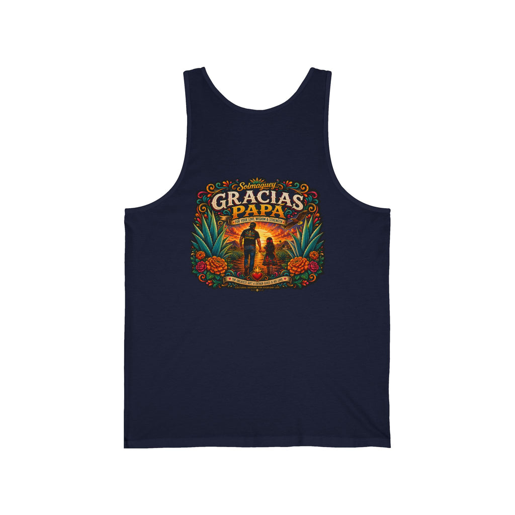 Gracias Papá Tank Top — Father & Daughter Tribute Tank | Solmaguey™