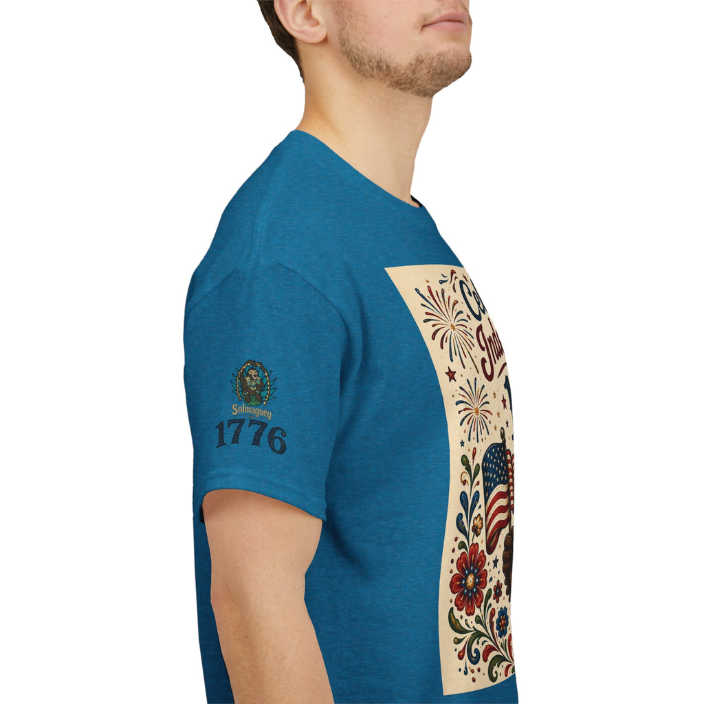 1776 Independence Day Eagle T-Shirt | Patriotic American Flag Shirt | 4th of July Celebration Tee