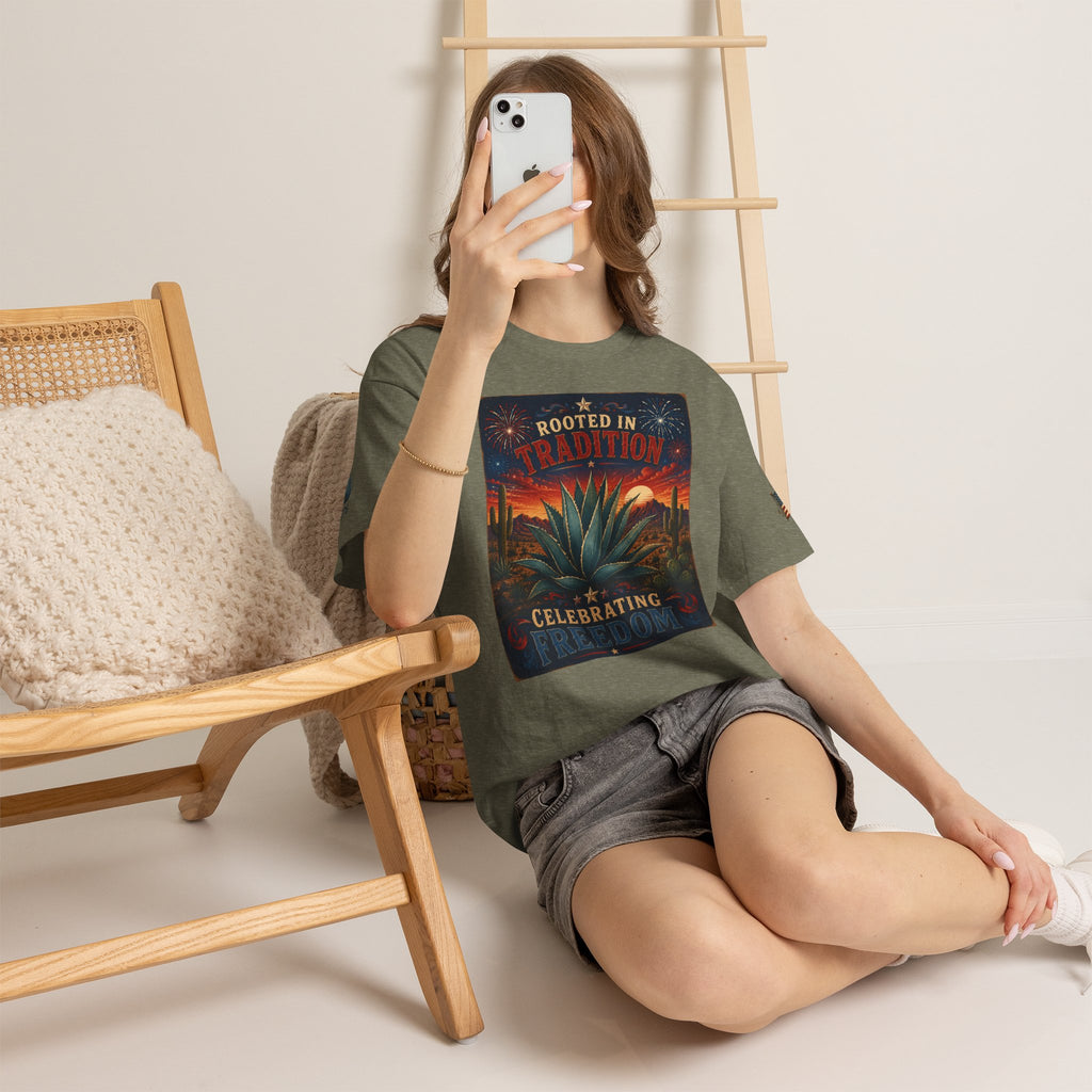 Rooted in Tradition™ Agave Patriotic T-Shirt