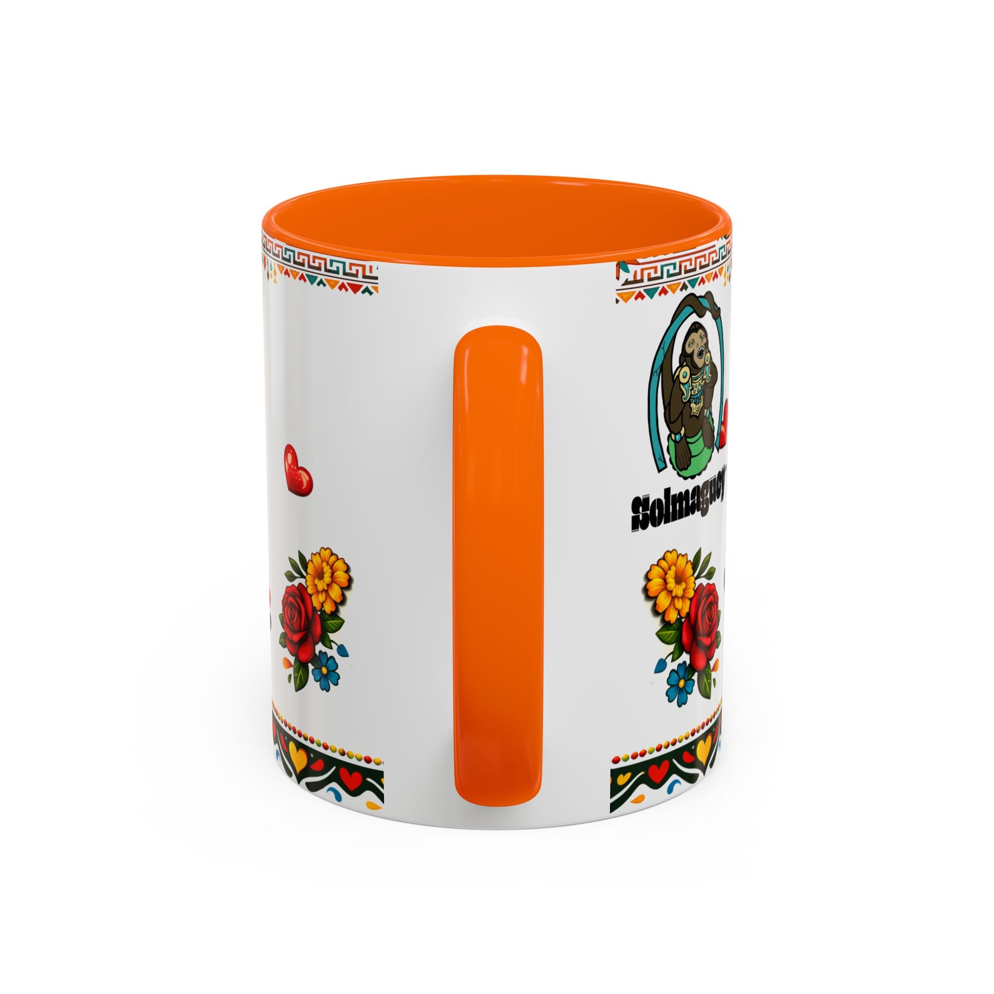 Happy Mother's Day Accent Mug-Colorful Floral Day of the Dead Design (11/15oz)
