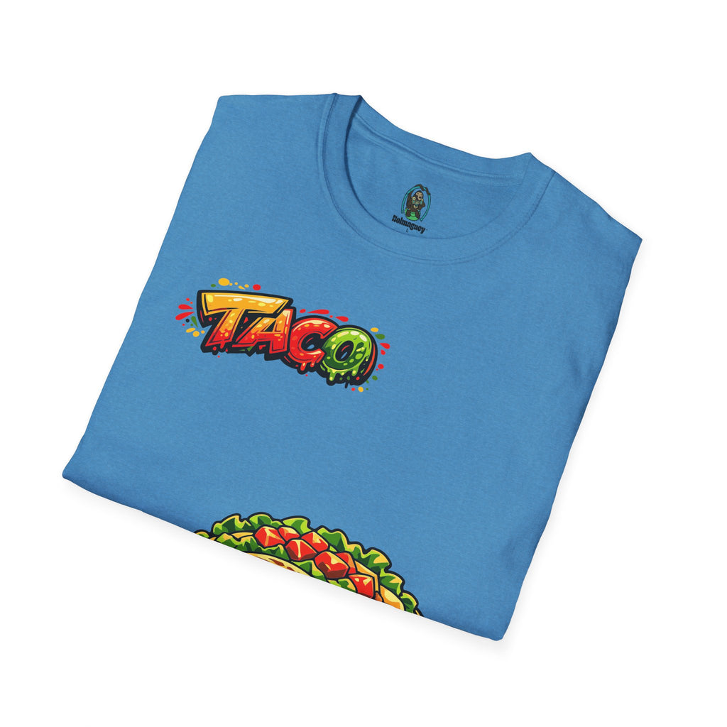 Taco Graphic T-Shirt — Fun Taco Pattern Tee