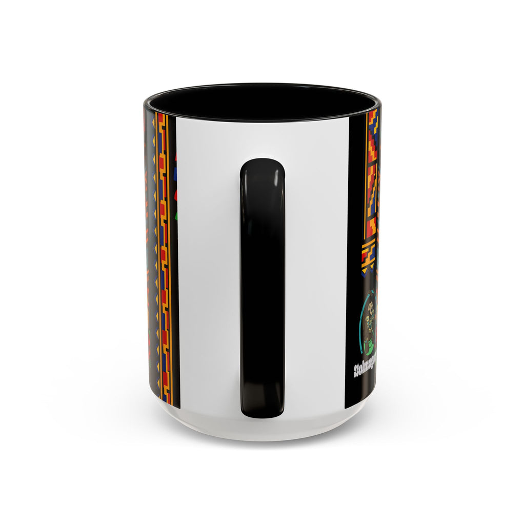 Day of the Dead Graduation Skull Accent Coffee Mug — Class of '26 Cappuccino Cup