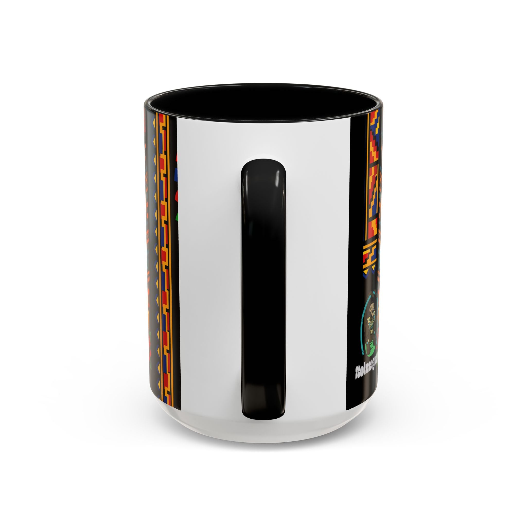 Day of the Dead Graduation Skull Accent Coffee Mug — Class of '26 Cappuccino Cup