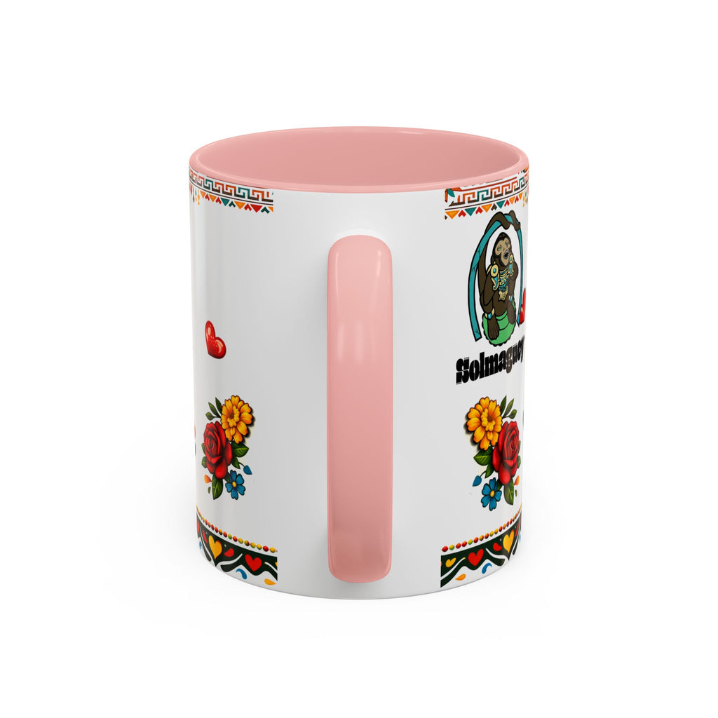 Happy Mother's Day Accent Mug-Colorful Floral Day of the Dead Design (11/15oz)