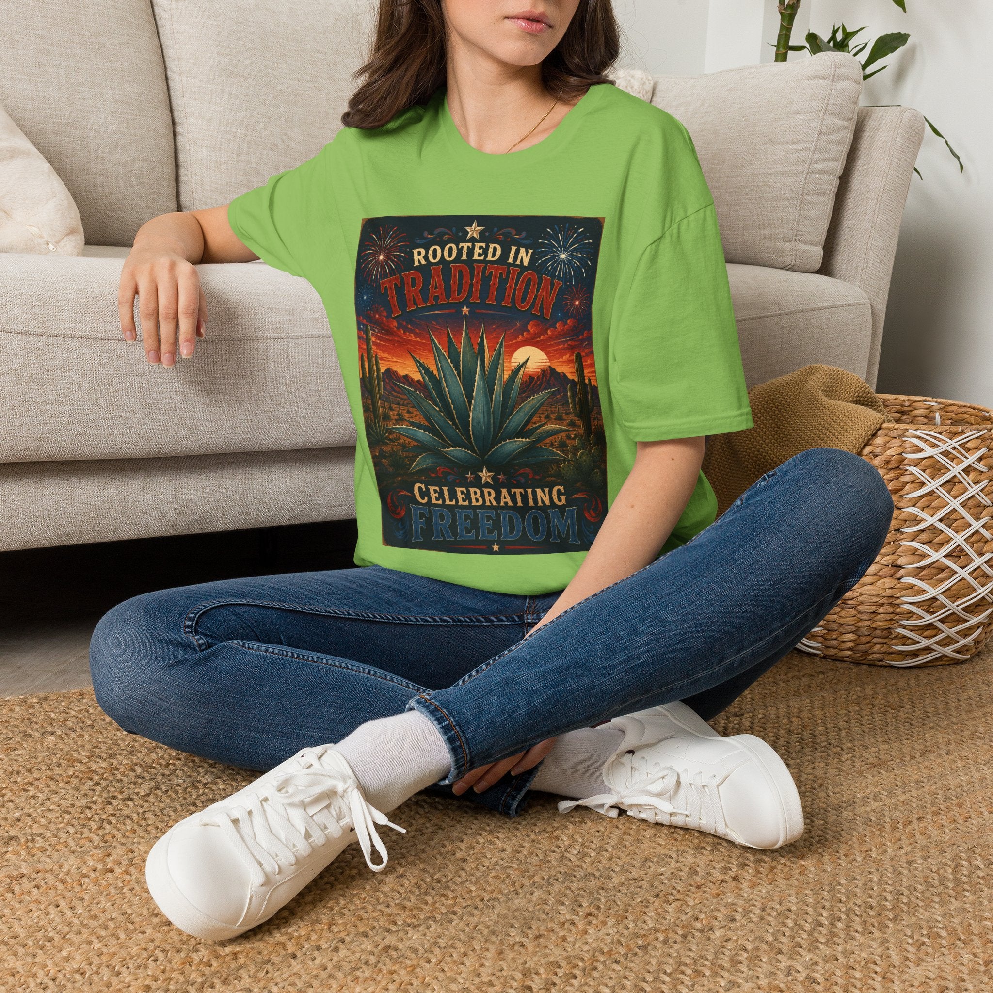 Rooted in Tradition™ Agave Patriotic T-Shirt