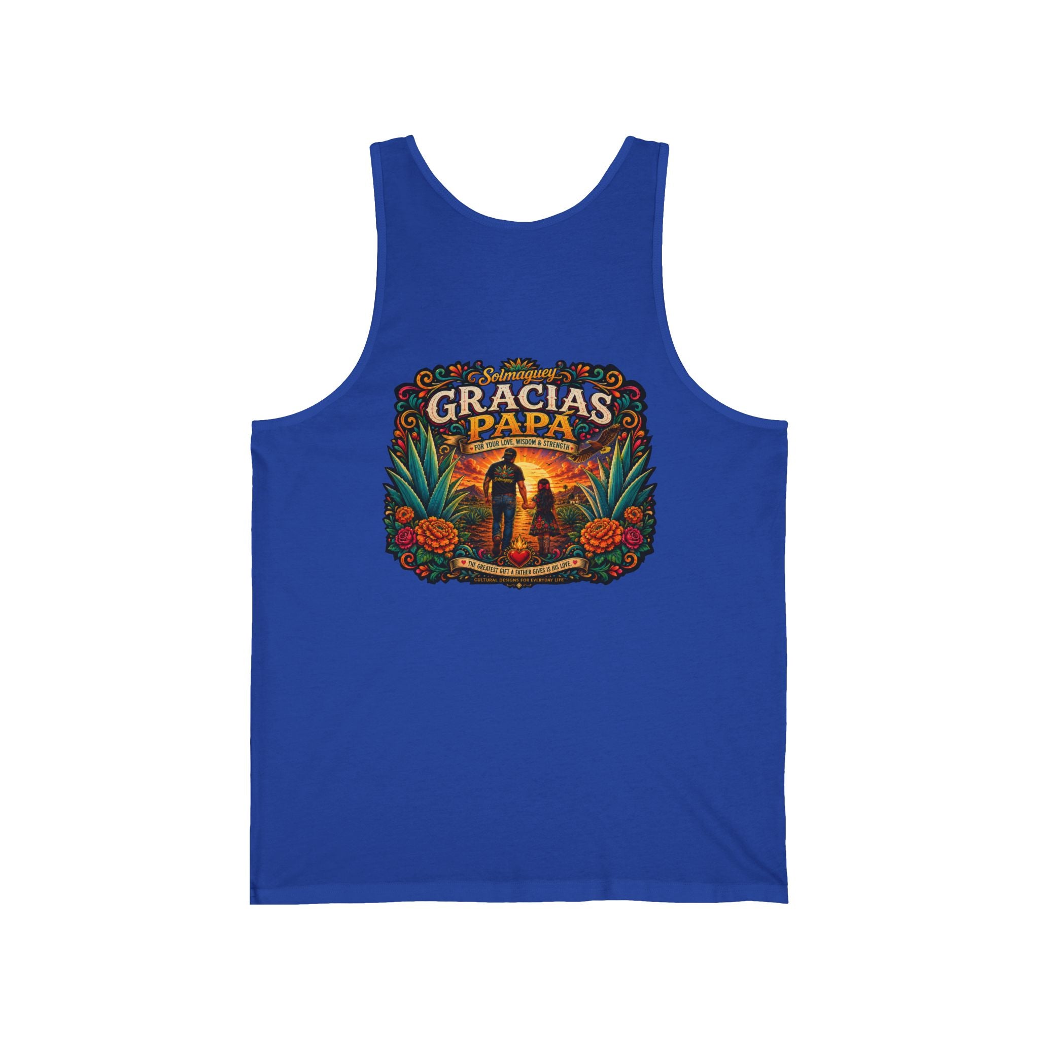 Gracias Papá Tank Top — Father & Daughter Tribute Tank | Solmaguey™