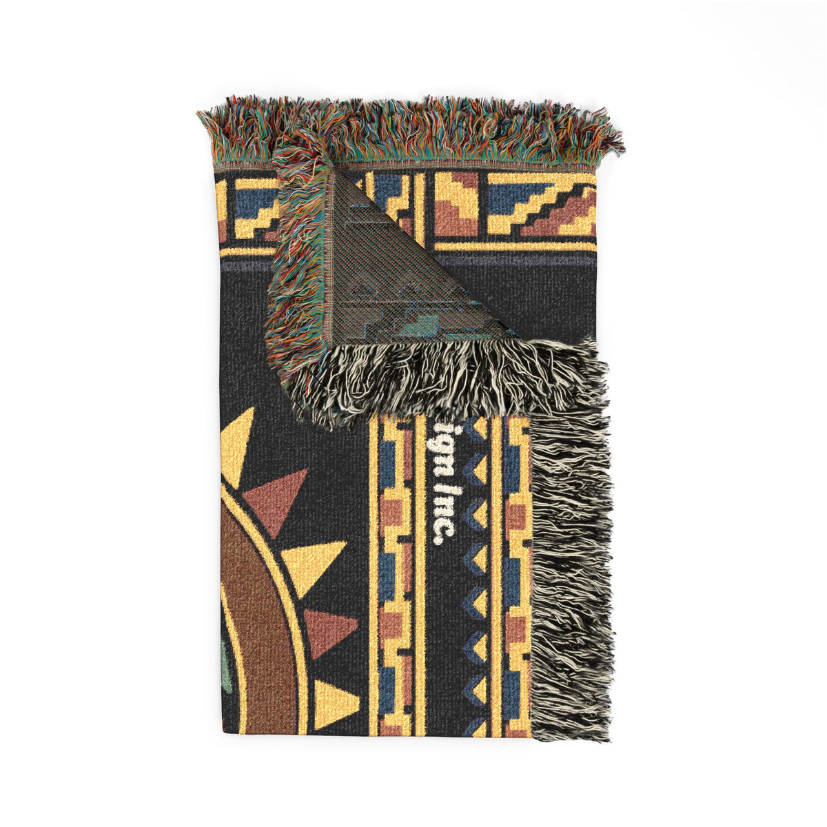 Aztec Quetzalcoatl Woven Blanket