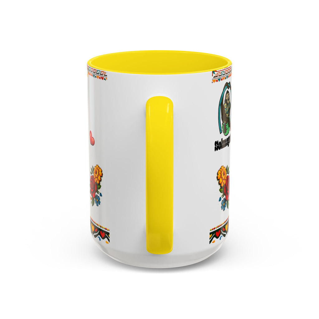 Happy Mother's Day Accent Mug-Colorful Floral Day of the Dead Design (11/15oz)
