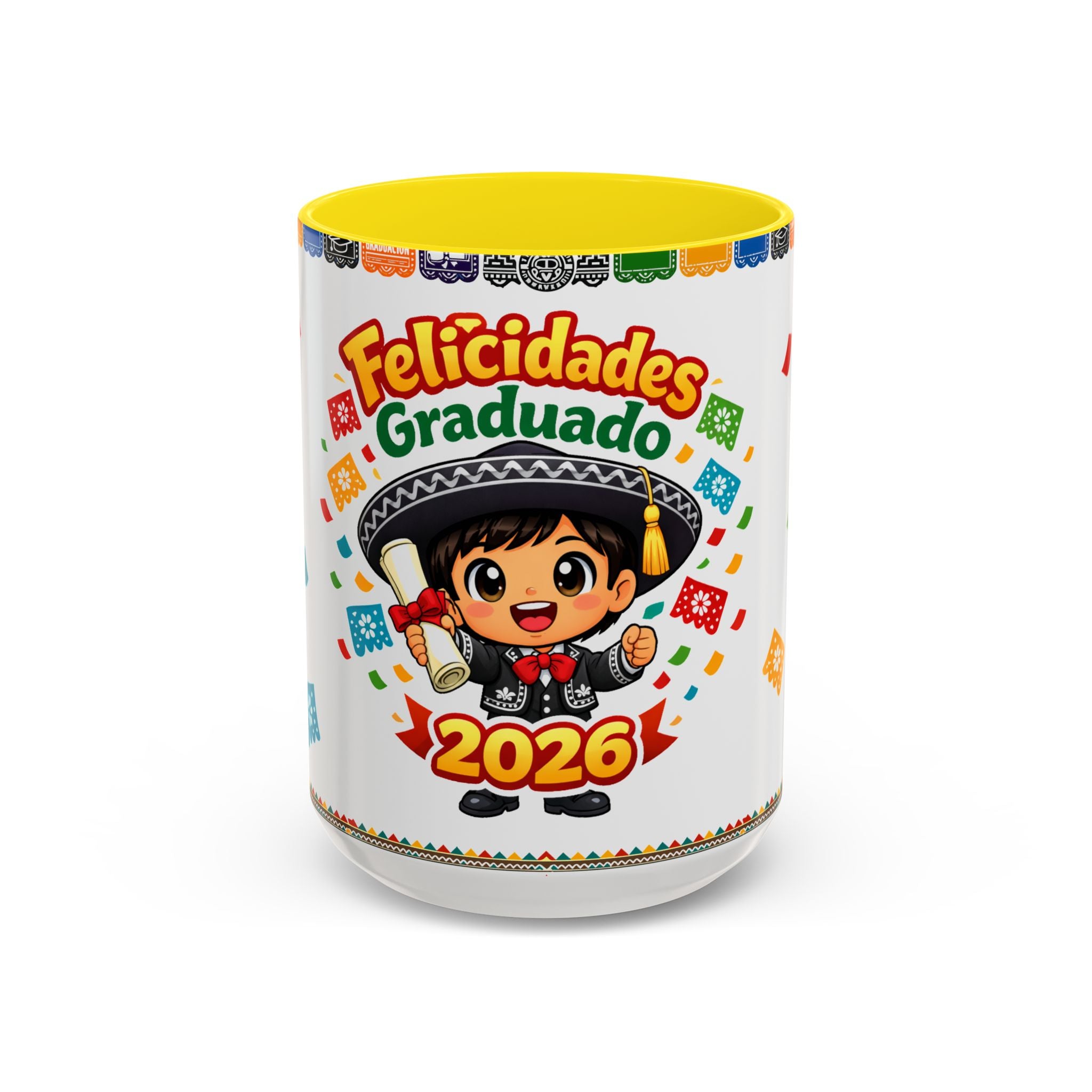 Felicidades Graduado 2026 Mug | Spanish Graduation Coffee Mug