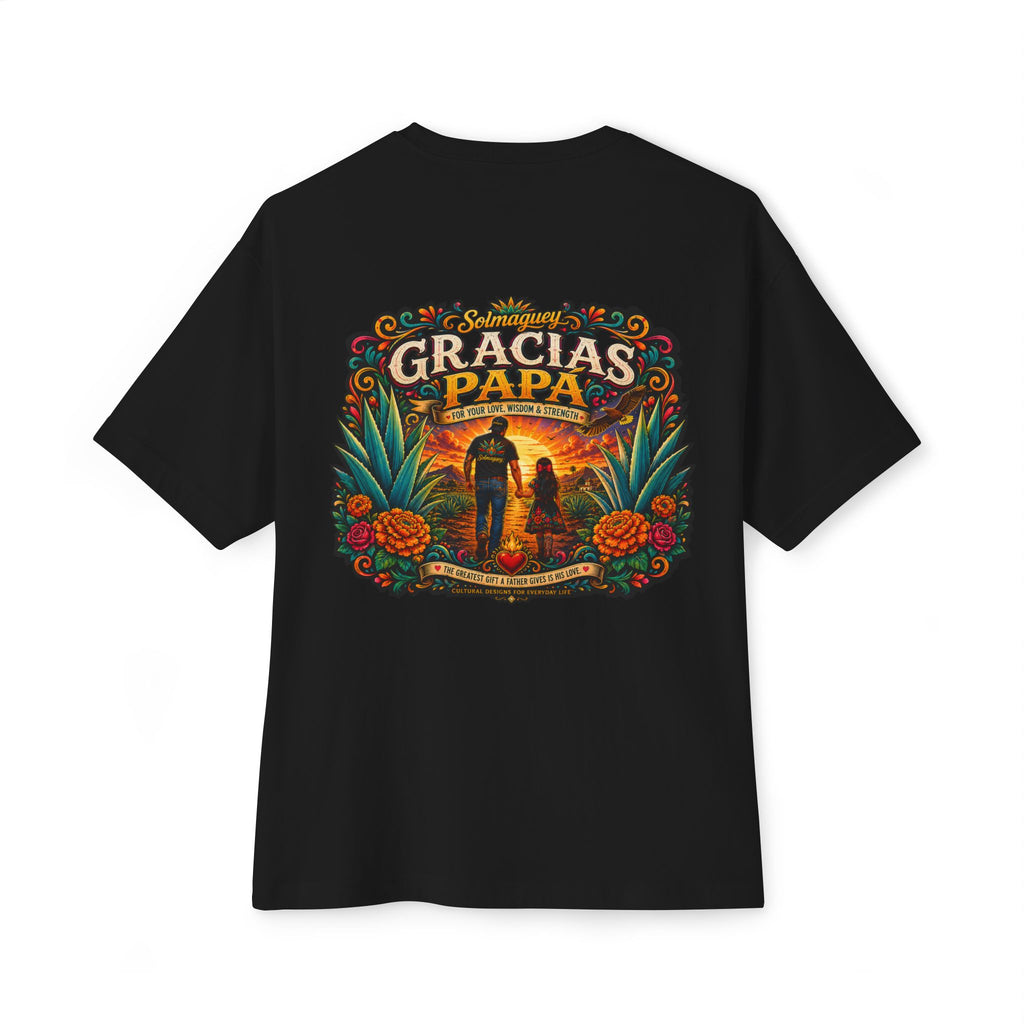 Gracias Papá Graphic Tee — Father & Daughter Tribute Shirt | Solmaguey™