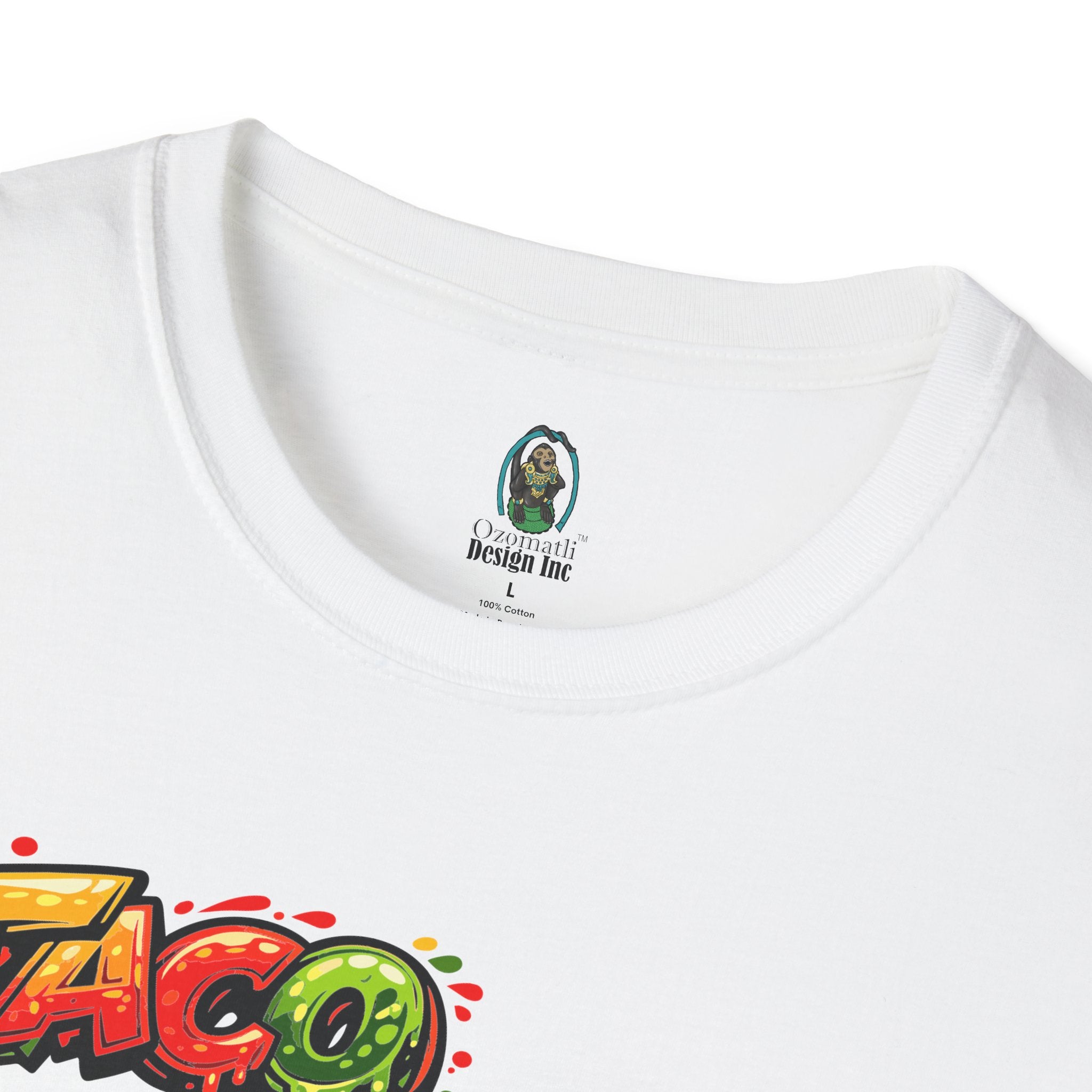 Taco Graphic T-Shirt — Fun Taco Pattern Tee