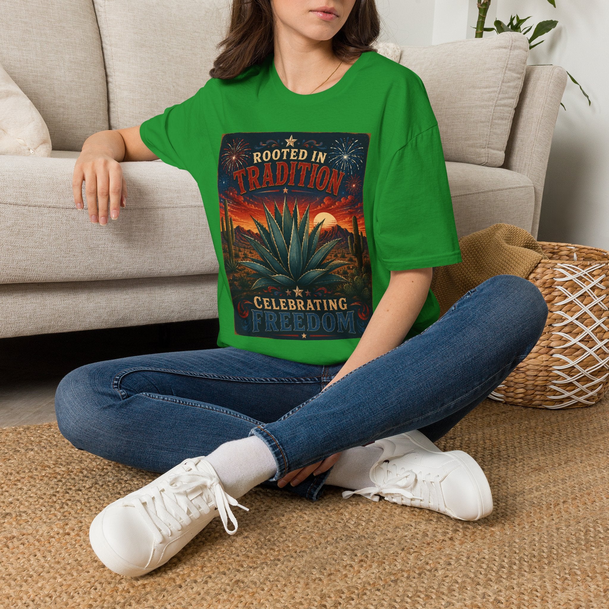 Rooted in Tradition™ Agave Patriotic T-Shirt