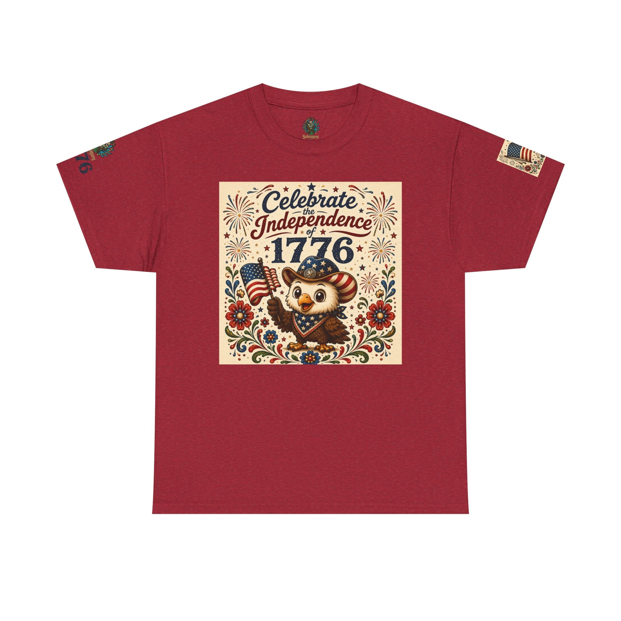 1776 Independence Day Eagle T-Shirt | Patriotic American Flag Shirt | 4th of July Celebration Tee