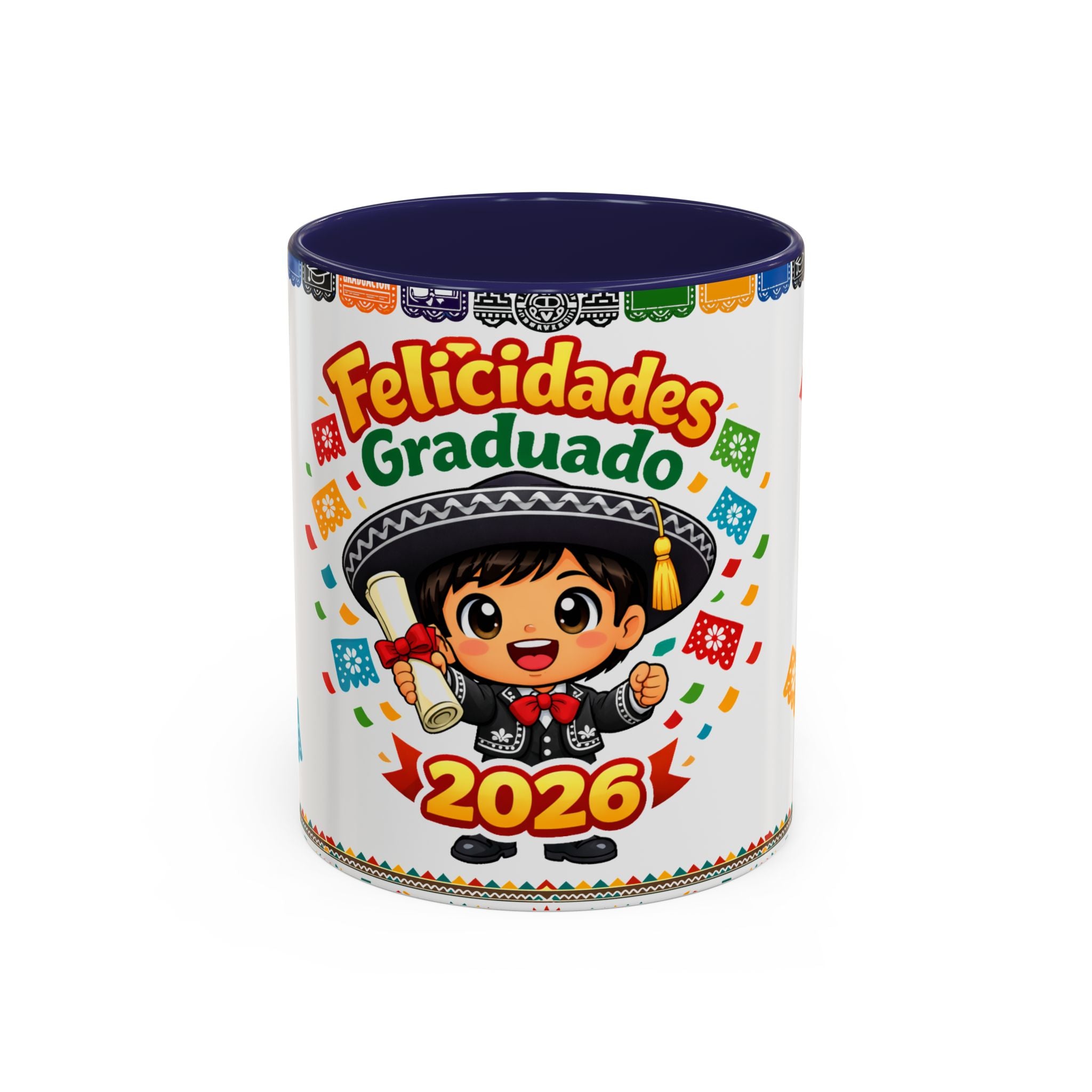 Felicidades Graduado 2026 Mug | Spanish Graduation Coffee Mug