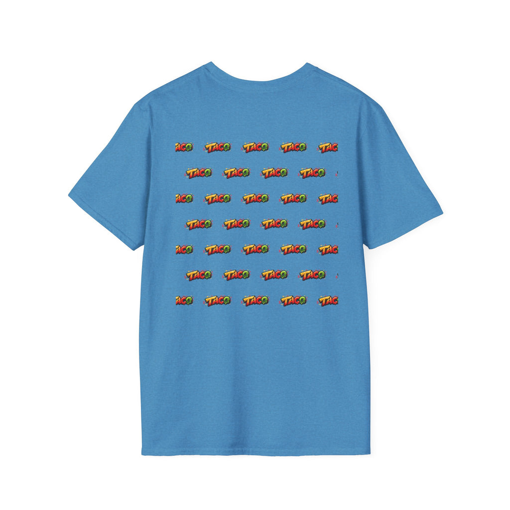 Taco Graphic T-Shirt — Fun Taco Pattern Tee