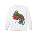 Quetzal Navideño™ Christmas Crewneck Sweatshirt | Festive Quetzal Bird Sweater | Solmaguey™