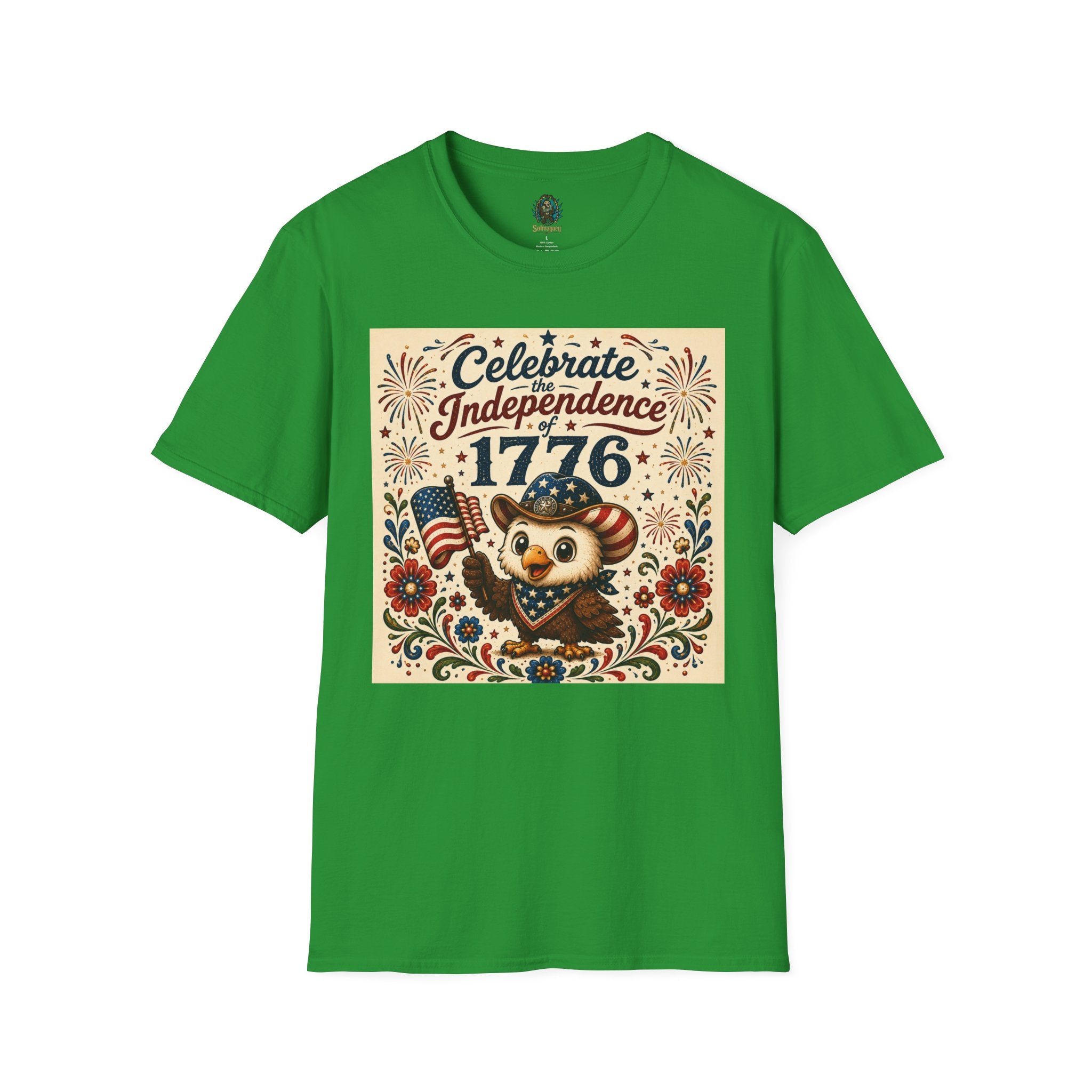 1776 Independence Day Eagle T-Shirt | Patriotic American Flag Shirt | 4th of July Celebration Tee